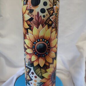 Sunflower 20 oz tumbler